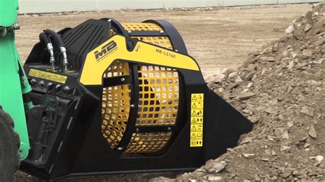 skid steer bucket top soil screening|skid steer attachments for dirt.